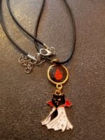 Collana gatto dracula