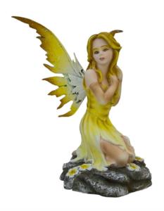 Ysimee Fate da collezione con Ali 18 cm, Fatina statua Ornamento