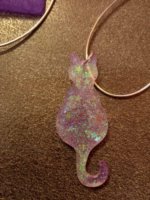 Gatto ciondolo decorativo