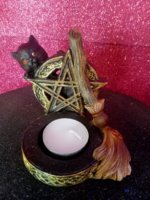 Portcandela gatto wicca
