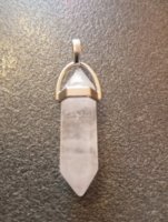 Quarzo rosa  ciondolo