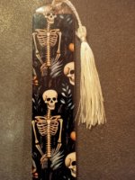 Segnalibri Halloween scheletrini