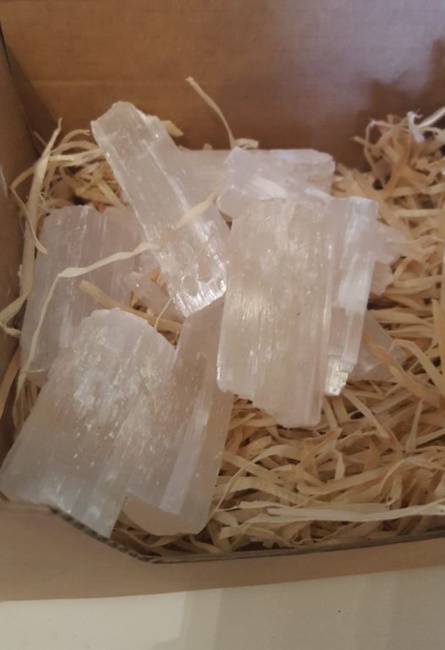 Tronchetto di selenite