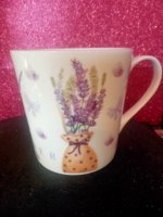 tazza lavanda in porcellana
